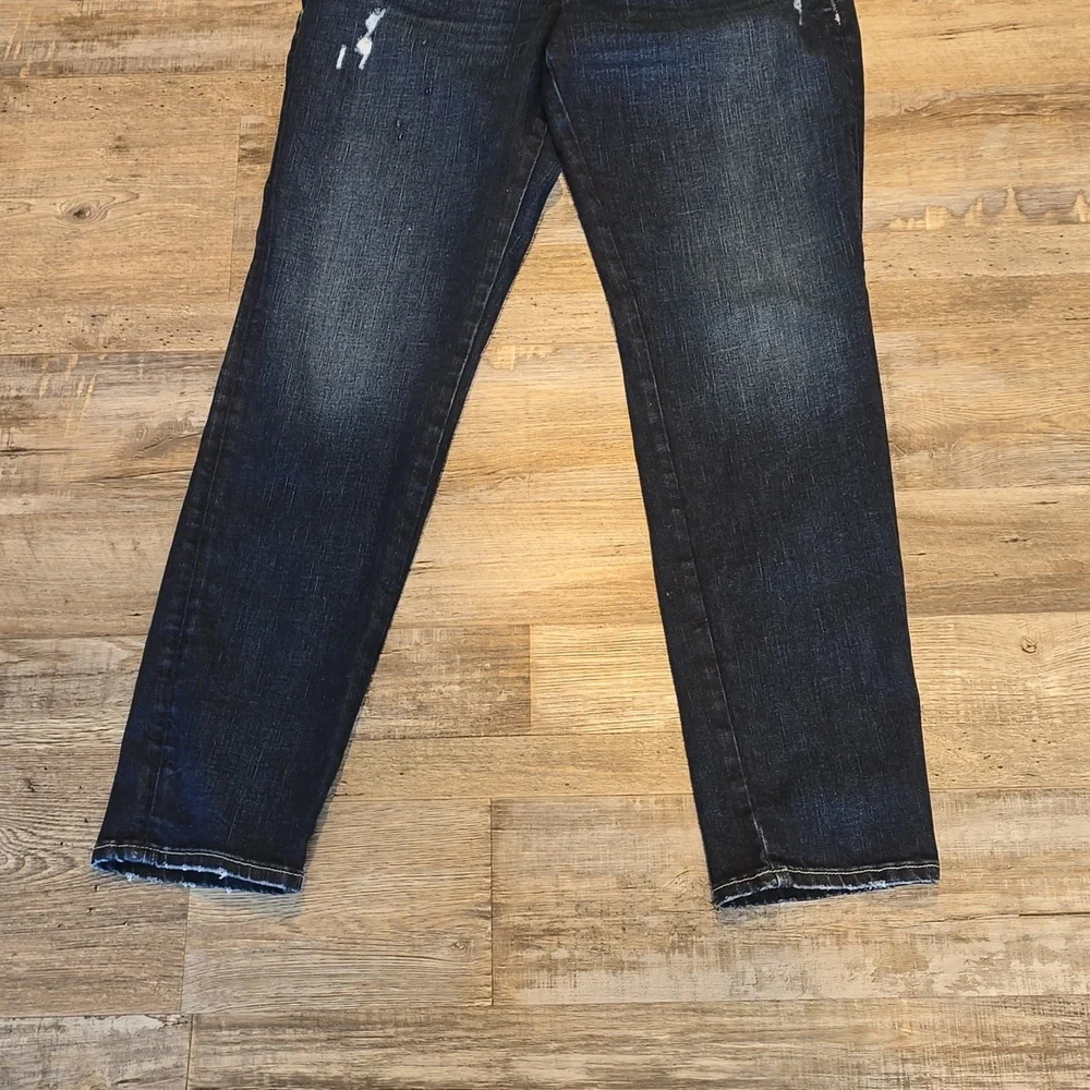 SILVER DENIM JEANS | "Sam" Jeans | Size 28​ - Picture 4 of 14
